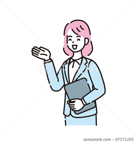 Person illustration line drawing Person illustration line drawing 87571205