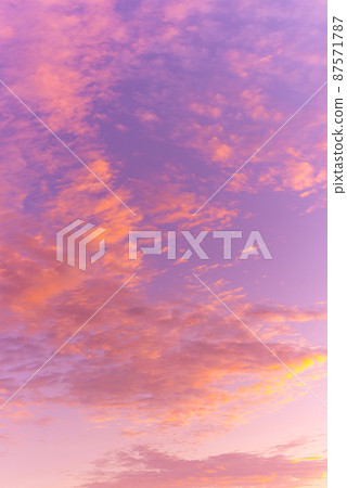 Abstract and pattern of cloud sky, Velvet violet, Trend color background 87571787