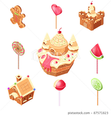 Candy Land Isometric Collection Candy Land Isometric Collection 87571823