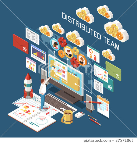 Remote Management Concept 87571865