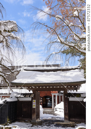 角館武士住宅的雪妝 87572332