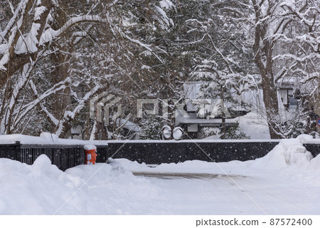 Snow makeup of Kakudate samurai residence Snow makeup of Kakudate samurai residence 87572400