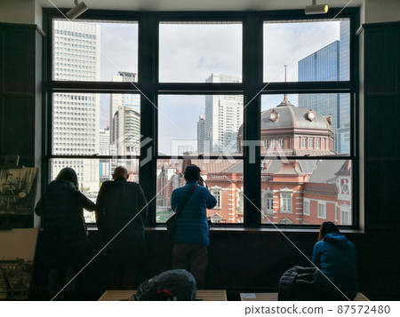 A popular location for photography neer Tokyo Station at Postmaster room Former Tokyo Central Post Office. KITTE Marunouchi, Chiyoda-ku, Tokyo. A popular location for photography neer Tokyo Station at Postmaster room Former Tokyo Central Post Office. KITTE Marunouchi, Chiyoda-ku, Tokyo. 87572480