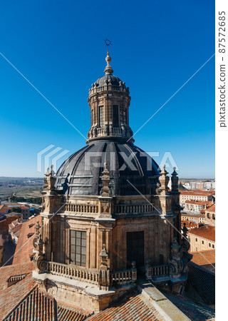 Clerecia Church Tower in Salamanca, Castilla Leon 87572685
