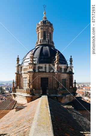 Clerecia Church Tower in Salamanca, Castilla Leon, Spain Clerecia Church Tower in Salamanca, Castilla Leon, Spain 87572691
