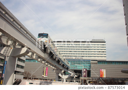 JR Kokura Station and Monorail JR Kokura Station and Monorail 87573014