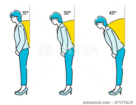 Bowing etiquette (salute, salute, salute) Bowing etiquette (salute, salute, salute) 87575829