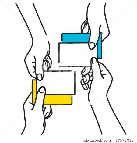 Business card exchange etiquette 87575833