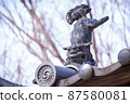 Agatasuwa 神社 Komainu 形狀的 Shachihoko 西側 87580081