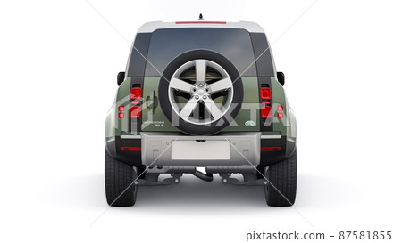 Tula, Russia. February 16, 2022: Land Rover Defender 2020. Expedition SUV for rural areas and outdoor activities. 3d render Tula, Russia. February 16, 2022: Land Rover Defender 2020. Expedition SUV for rural areas and outdoor activities. 3d render 87581855