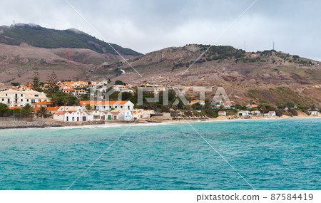 Vila Baleira seaside view. Coastal landscape 87584419