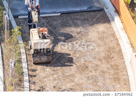 Article 24 construction asphalt pavement hand guide roller Article 24 construction asphalt pavement hand guide roller 87584562