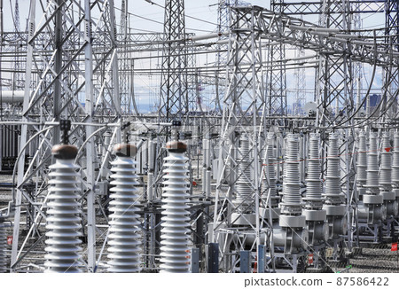 Substation tower 87586422