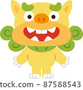 Standing Okinawa Shisa 87588543