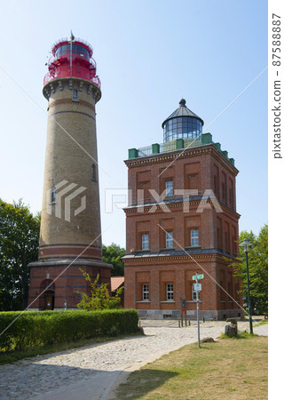 Lighthouse at Kap Arkona, Island of Ruegen, Germany 87588887