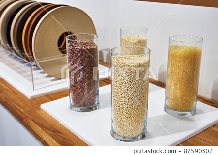 Plastic granules for manufacturing products of furniture industry Plastic granules for manufacturing products of furniture industry 87590302