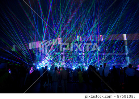 blue laser lights 87591085