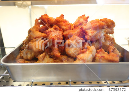 Heap of fried chicken Heap of fried chicken 87592572