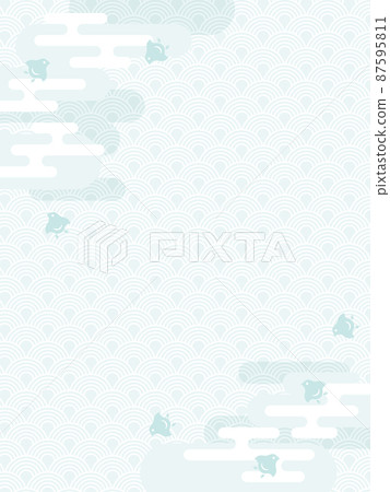 Thin ice Chidori Qinghai wave vertical 87595811