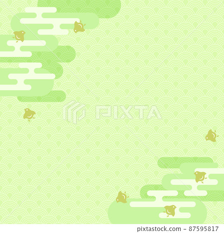 Wakakusa Chidori Qinghai wave 87595817