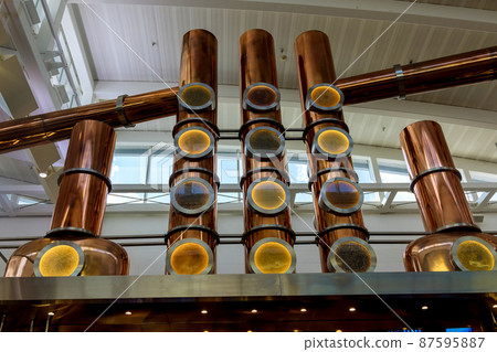 Detali restaurant Texas BBQ Smokehouse in terminal in Houston Texas Intercontinental Airport 87595887