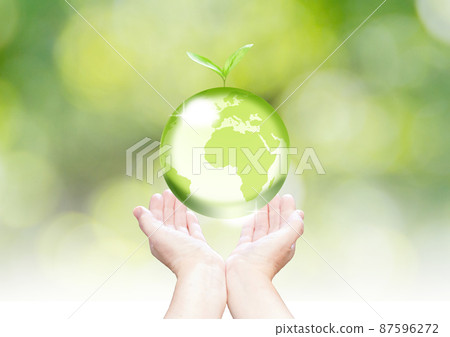 Environmental protection image that protects the earth 87596272