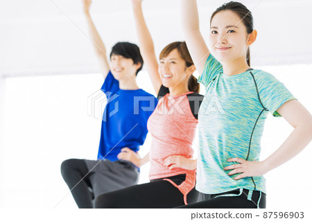 健身健美操運動健身房舞蹈婦女鍛煉飲食 87596903