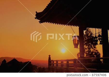 Nigatsudo sunset 87597406