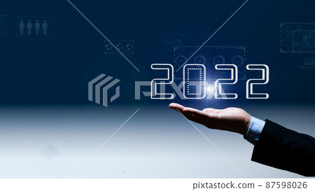 2022形像新年賀卡材料 新年新挑戰 DX挑戰 2022形像新年賀卡材料 新年新挑戰 DX挑戰 87598026