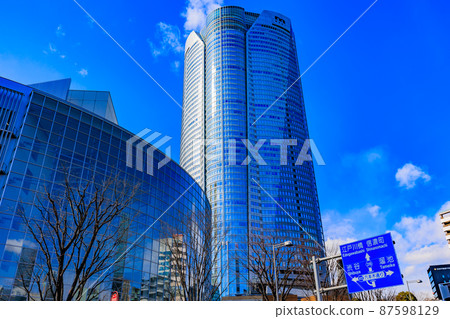 Cityscape of Roppongi, Minato-ku, Tokyo TV Asahi and Roppongi Hills Cityscape of Roppongi, Minato-ku, Tokyo TV Asahi and Roppongi Hills 87598129