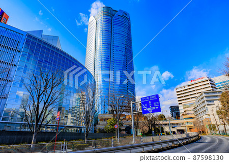Cityscape of Roppongi, Minato-ku, Tokyo TV Asahi and Roppongi Hills Cityscape of Roppongi, Minato-ku, Tokyo TV Asahi and Roppongi Hills 87598130