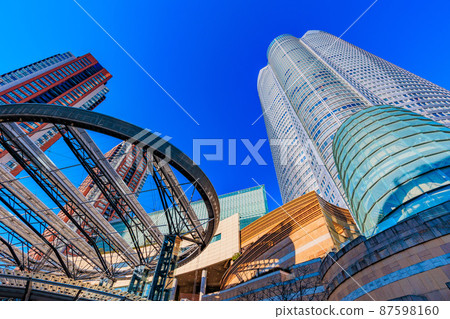 Roppongi Hills and Roppongi Hills Arena, a cityscape of Roppongi, Minato-ku, Tokyo 87598160