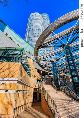 Roppongi Hills and Roppongi Hills Arena, a cityscape of Roppongi, Minato-ku, Tokyo 87598176