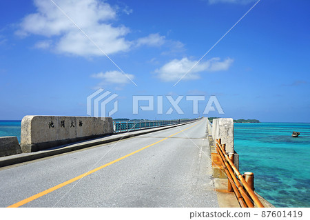 沖繩縣宮古島和池間島 沖繩縣宮古島和池間島 87601419