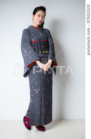 Kimono black Komon Kimono black Komon 87602028