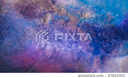 Art hobby. Ink painting. Astract colorful design. Blue purple pink colors mix. Art hobby. Ink painting. Astract colorful design. Blue purple pink colors mix. 87602403