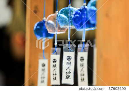 Wind chime corridor of Arahito Shrine 87602690