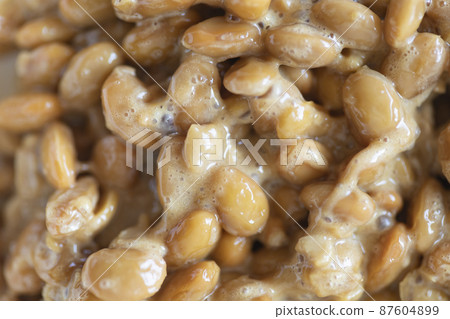 Image of stirred natto Image of stirred natto 87604899