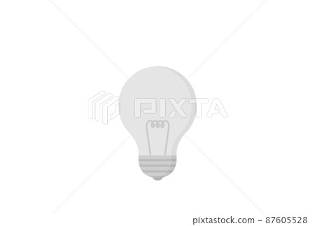 不發光的暗的微型燈泡:斷電/思考/停電的圖像素材 不發光的暗的微型燈泡:斷電/思考/停電的圖像素材 87605528
