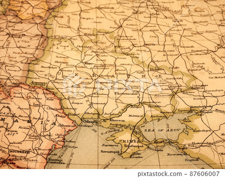Old Map Ukraine Old Map Ukraine 87606007