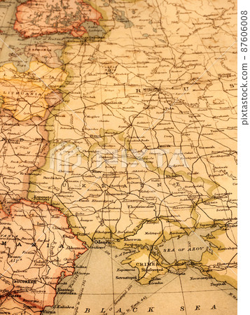 Old Map Ukraine Old Map Ukraine 87606008