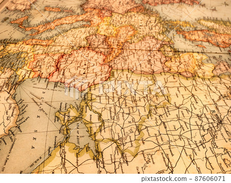 舊地圖烏克蘭和歐洲 87606071