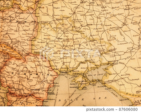 Old Map Ukraine 87606080