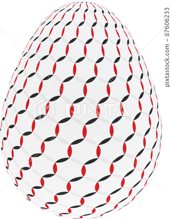 3D Easter Egg 87606233