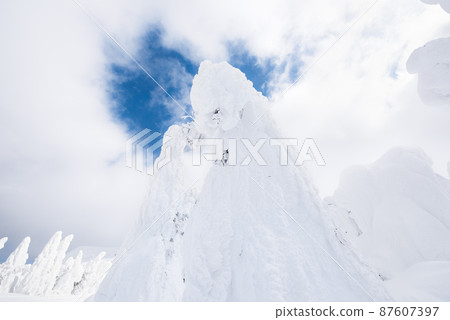Yamagata Zao's white silver world rime Yamagata Zao's white silver world rime 87607397