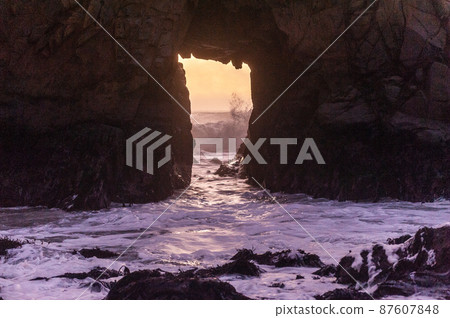 Sunset at Pfeiffer Beach 87607848