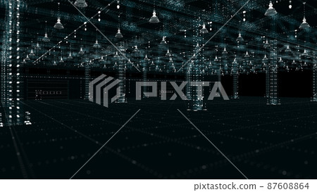 The automated and digitalized warehouse of the future The automated and digitalized warehouse of the future 87608864