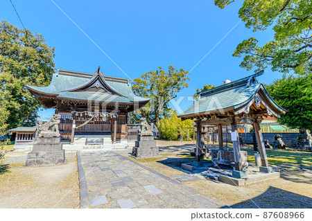 福岡縣浮葉市初春的須佐能神社 福岡縣浮葉市初春的須佐能神社 87608966