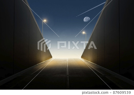 Tunnel exit Tunnel exit 87609539