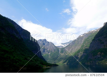 挪威 Naeroyfjord 87610504